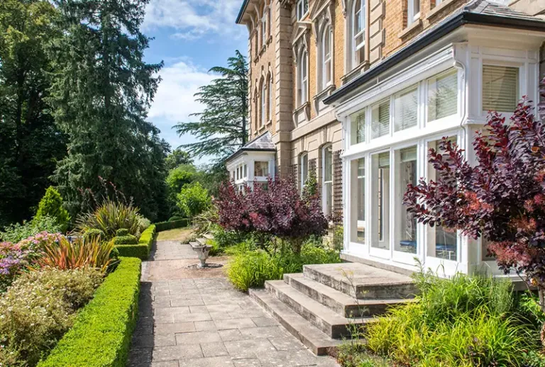 Merlewood Care Home front entrance