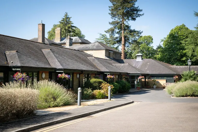 Merlewood Care Home rear entrance
