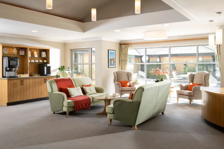 Merlewood Care Home reception