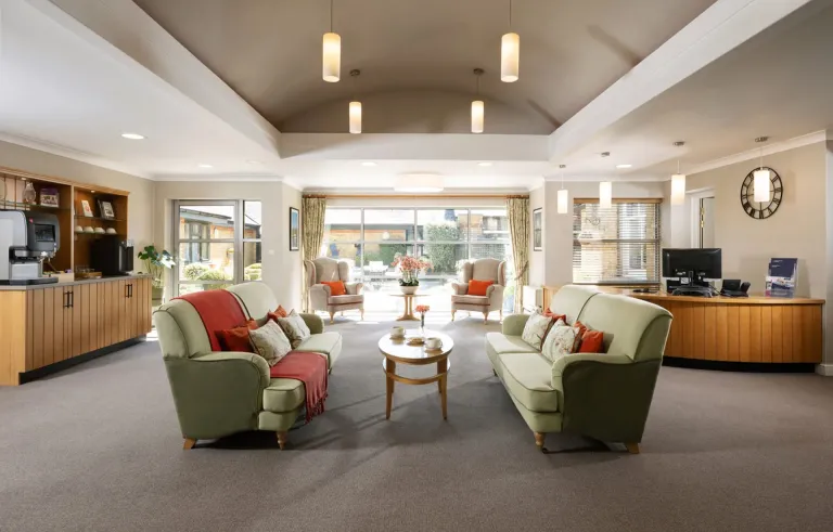 Merlewood Care Home reception