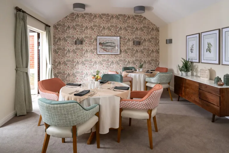 Rush Court dining room