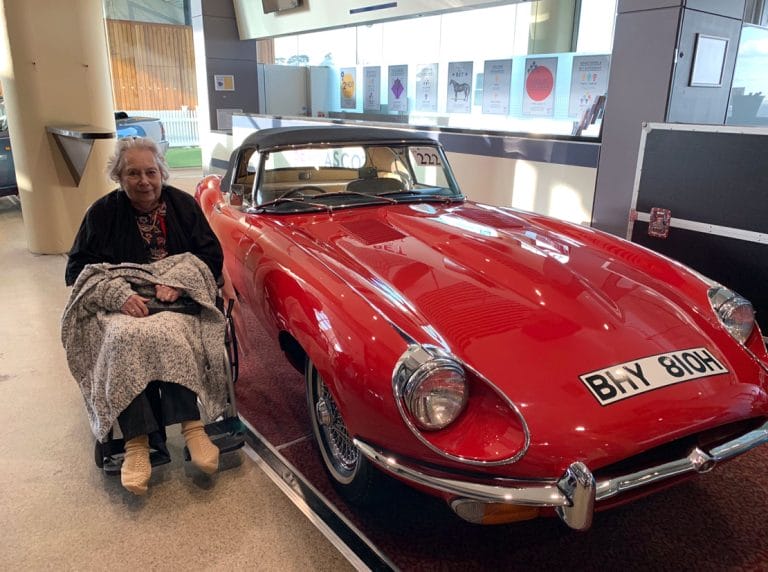 Vintage car auction – Ascot race course