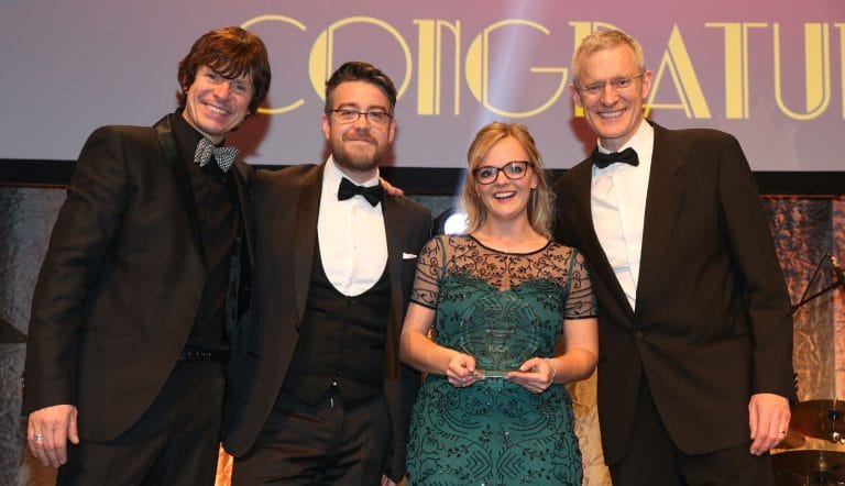 Millie Carey receives Good Nurse award