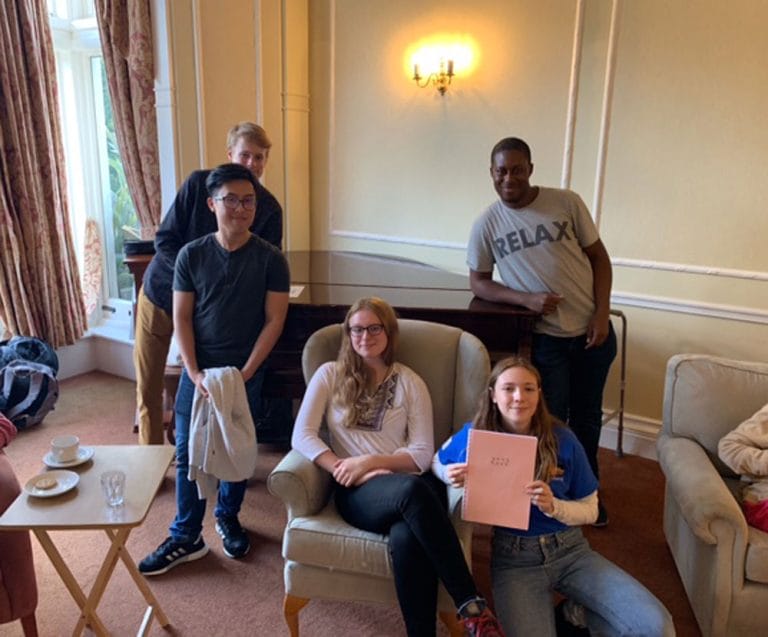 Singing with Royal Holloway University students