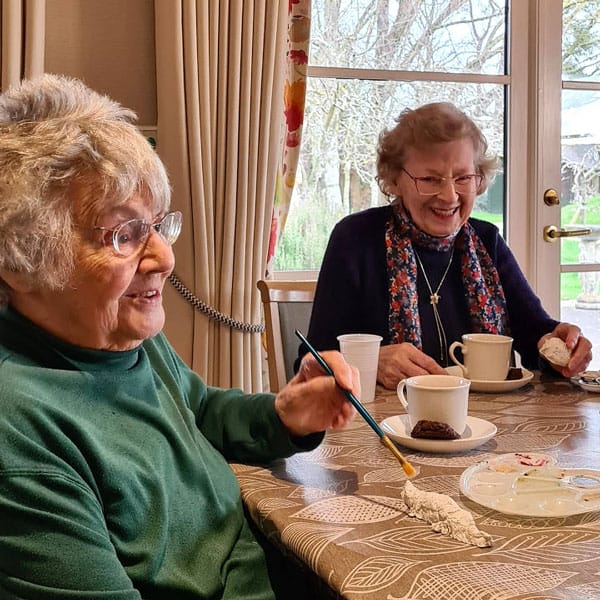 Clay Animal Painting at Grove Court