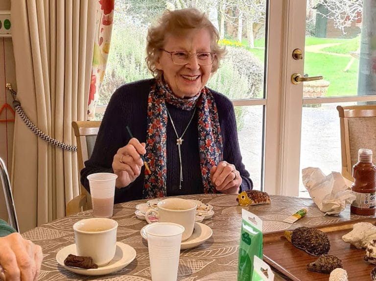 Clay Animal Painting at Grove Court