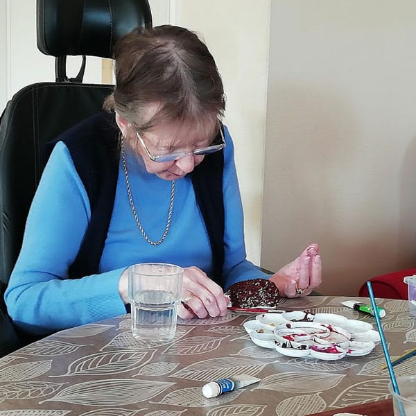 Clay Animal Painting at Grove Court