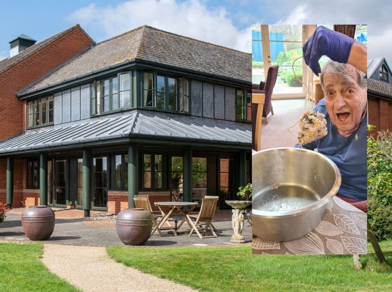 Making Bird Feeders At Grove Court