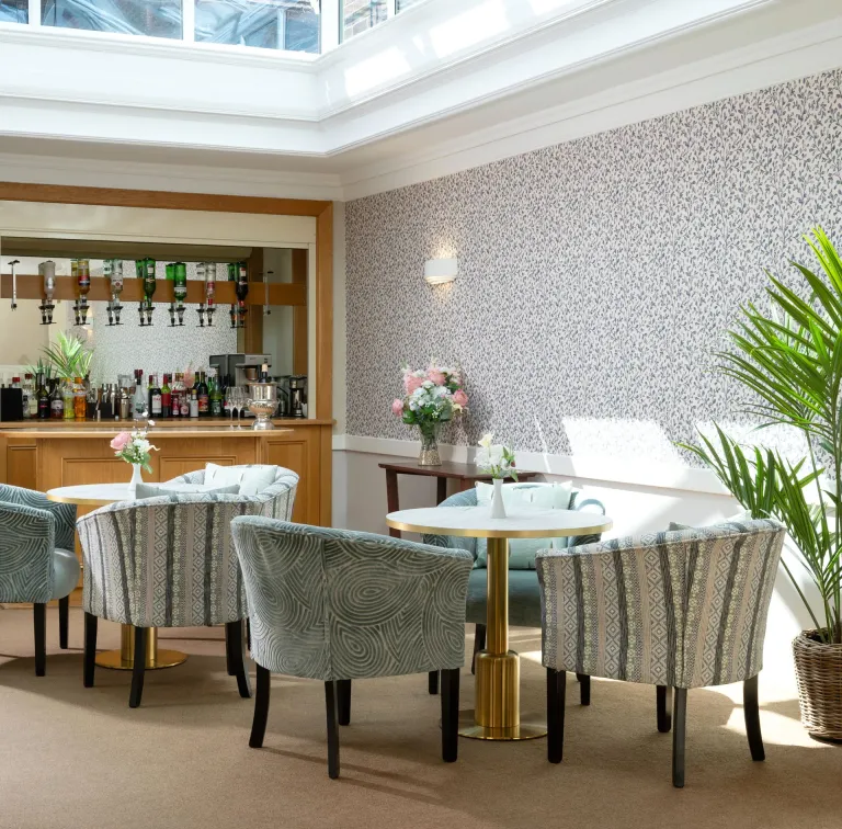 Rashwood Care Home Bar Area